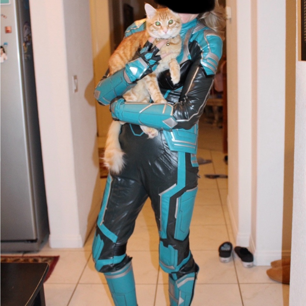 Captain Marvel (Carol Danvers) Cosplay Costume